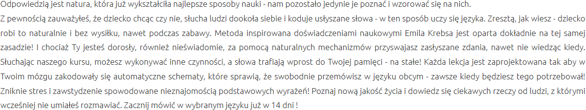 Efektywna Metoda Nauki Ostrowiec Świętokrzyski